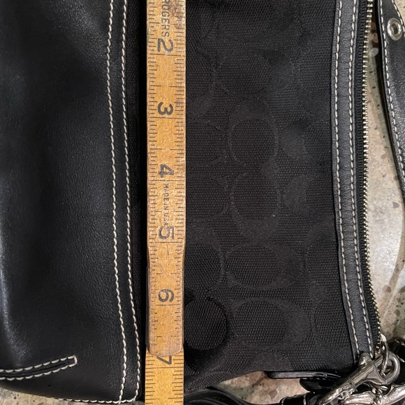 Coach Purse, black, small & petite - Picture 9 of 10